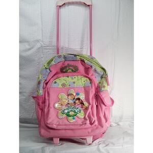 Vintage Cabbage Patch Kids Backpack Rolling 2005 Hot Pink